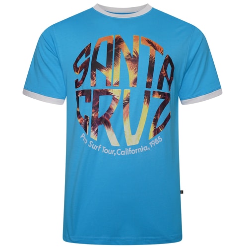 KAM Santa Cruz T-Shirt Aquarius Blue 